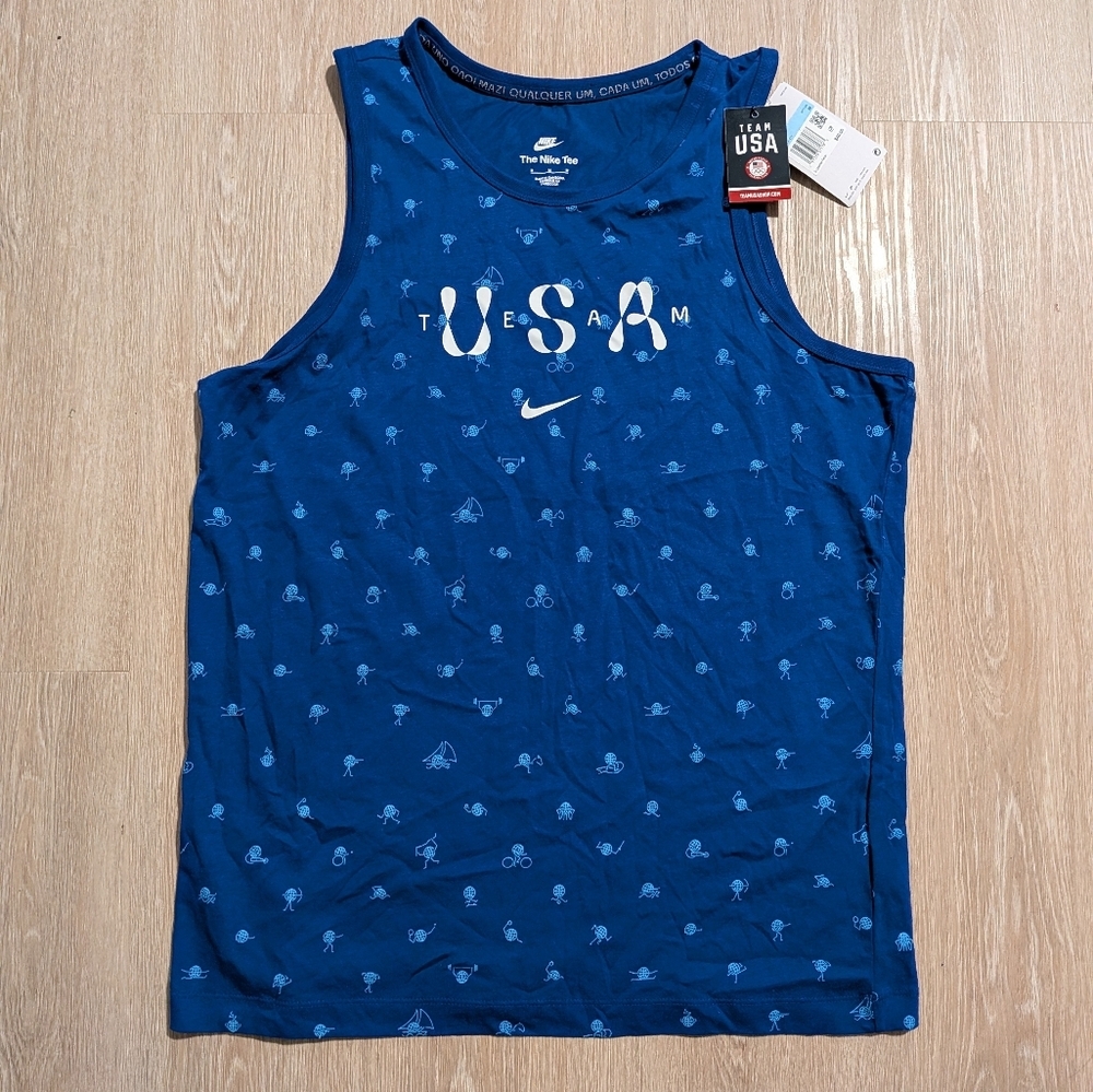 Nike Tank Top Men's Medium USA Team NWT - Picture 3 of 12